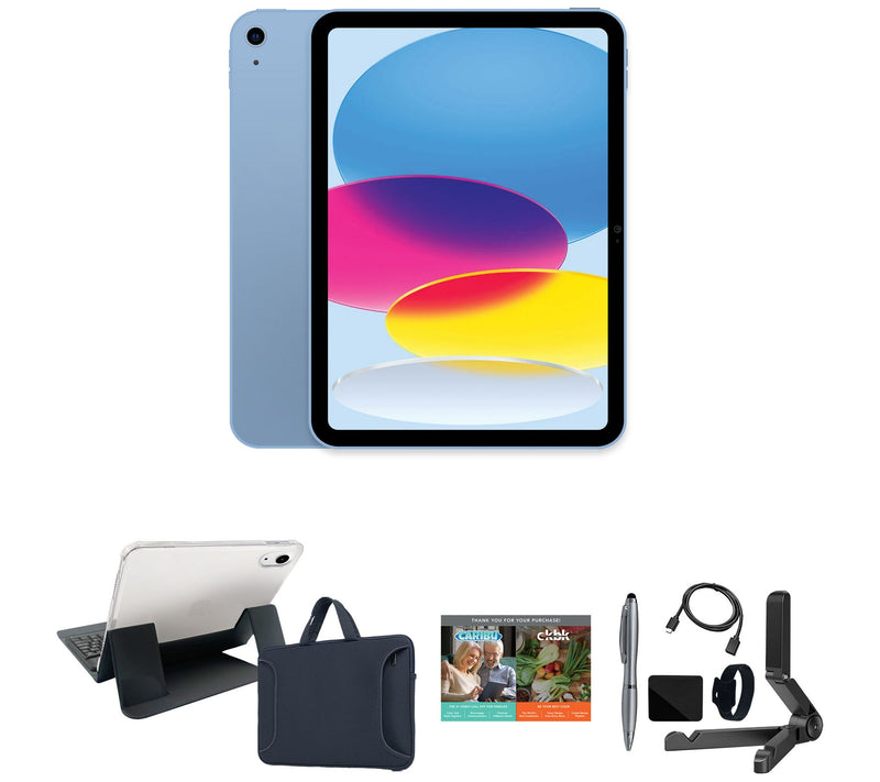 Apple iPad 10.9" 10th Gen 64GB Wifi Bundle — View 3