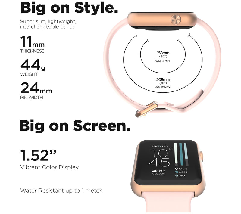 iTOUCH Jillian Michaels Edition Smartwatch Air 4 w/ Mesh Band — View 11