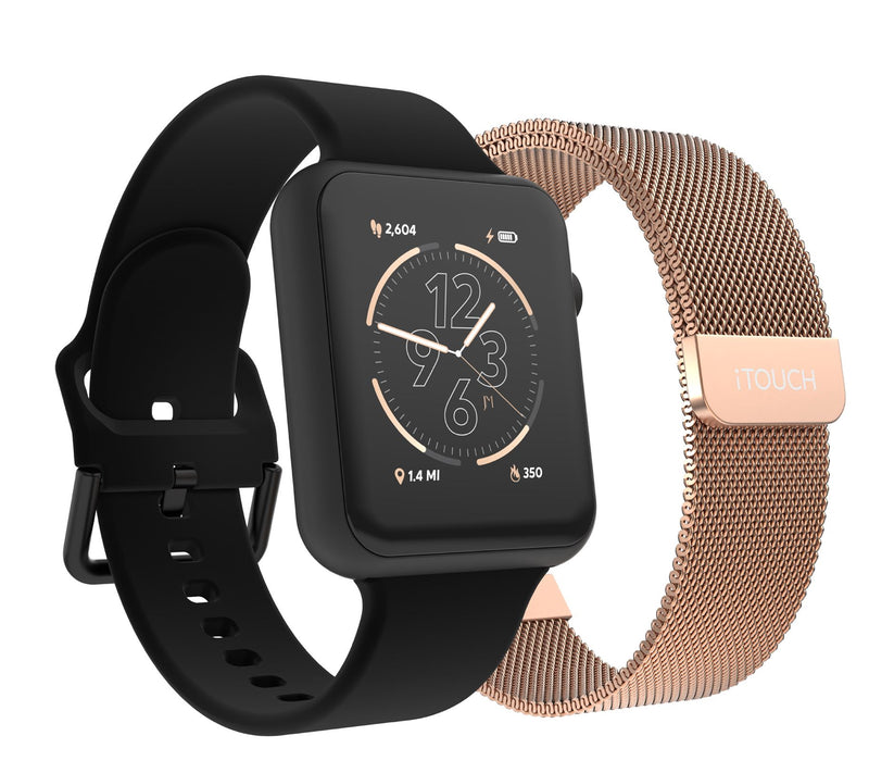 iTOUCH Jillian Michaels Edition Smartwatch Air 4 w/ Mesh Band — View 5