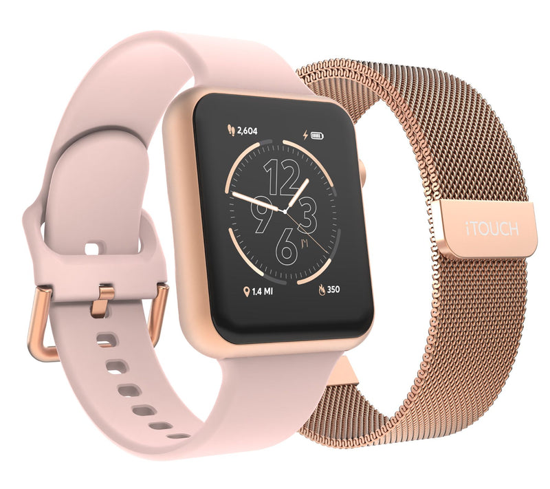 iTOUCH Jillian Michaels Edition Smartwatch Air 4 w/ Mesh Band — View 7