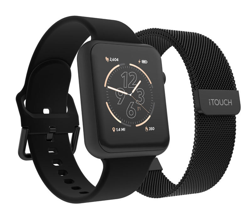 iTOUCH Jillian Michaels Edition Smartwatch Air 4 w/ Mesh Band — View 9