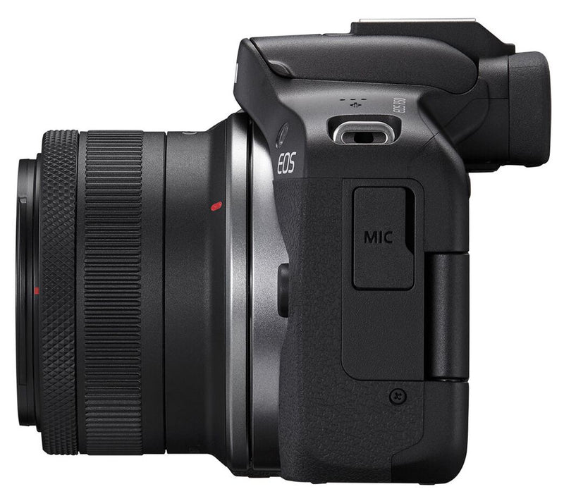 Canon EOS R50 Mirrorless Camera w/ 18-45mm Lens — View 7