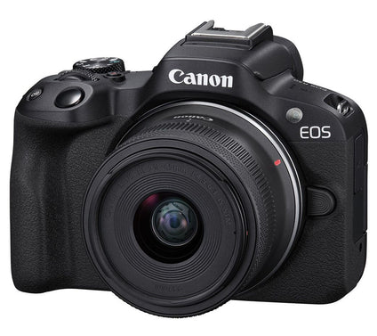 Canon EOS R50 Mirrorless Camera w/ 18-45mm Lens