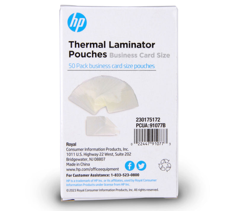 HP Business Card Pouches 50-Pack — View 6
