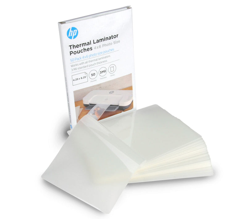 HP 4" x 6" Laminator Pouch 50 Pack — View 5