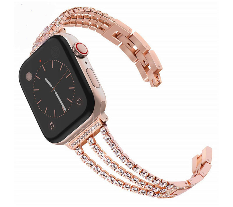 WorryFree Gadgets Apple Watch 38/40/41mm Blingressy Band — View 8