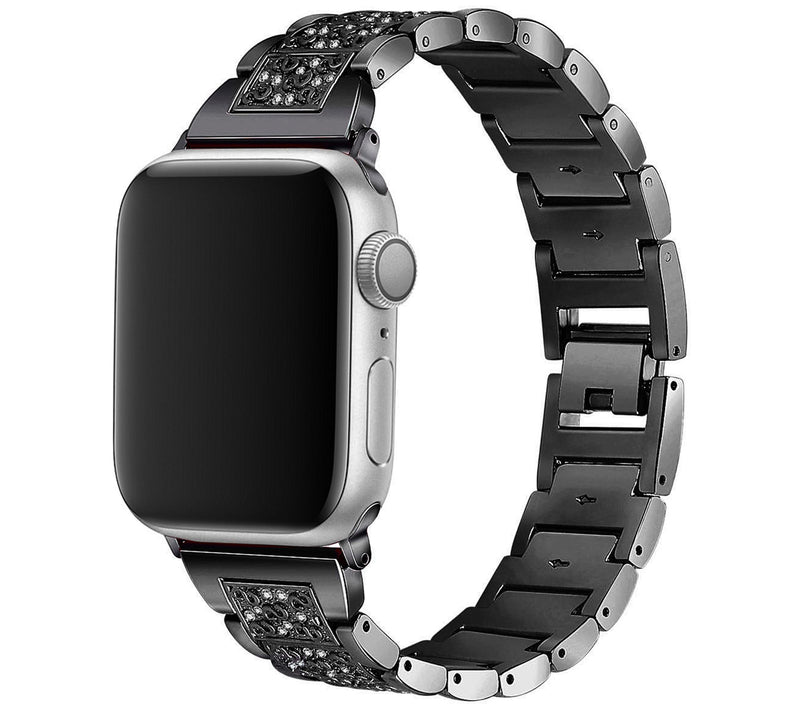 WorryFree Gadgets Apple Watch 38/40/41mm S-BlocMetal Band — View 3