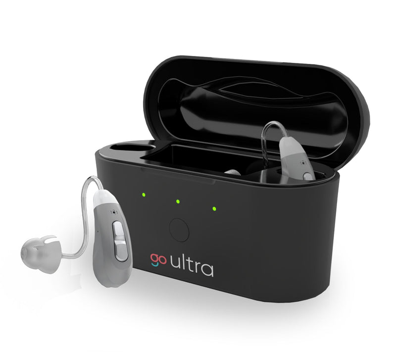 GoHearing GoUltra Rechargeable Hearing Aids and Accessories — Main view