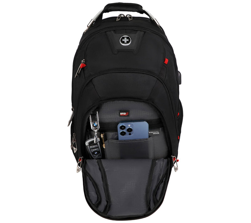 Swissdigital Pixel Business Travel Backpack — View 7