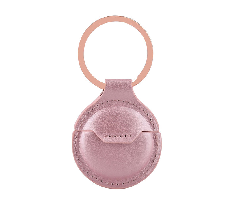 WorryFree Gadgets Apple AirTag Pocket Faux Leat her Case — View 6