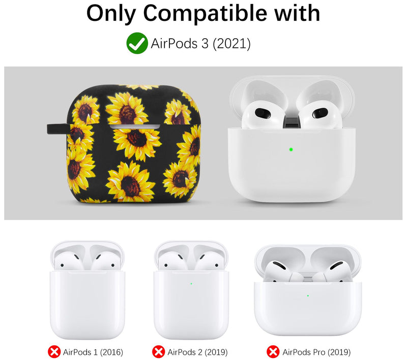 WFG Apple AirPods 3rd Gen Silicone Case w/ PomPom Keychain — View 7
