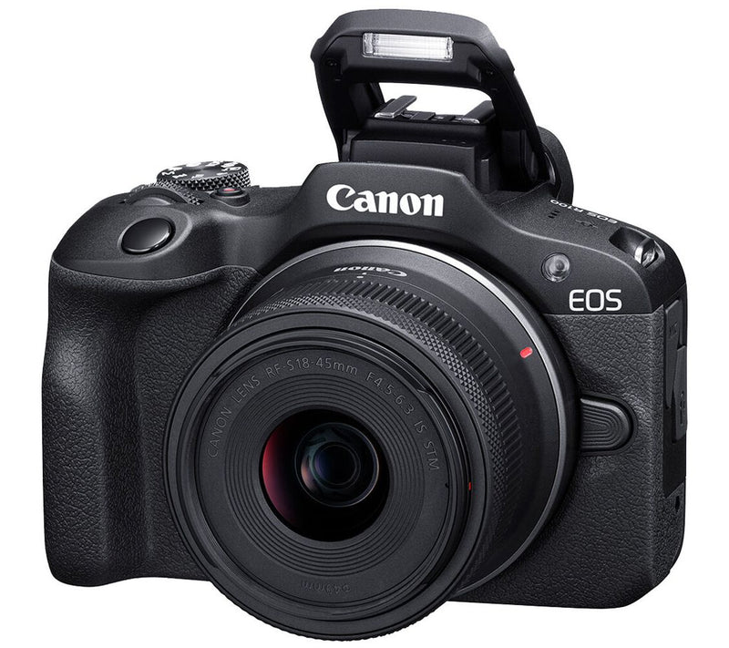 Canon EOS R100 Mirrorless Camera 18-45mm & 55-2 10mm Lens — Main view