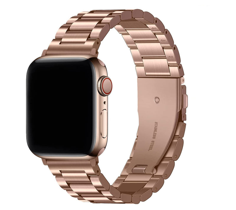 WorryFree Gadgets Apple Watch 41mm Stainless Steel Metal Band — View 5