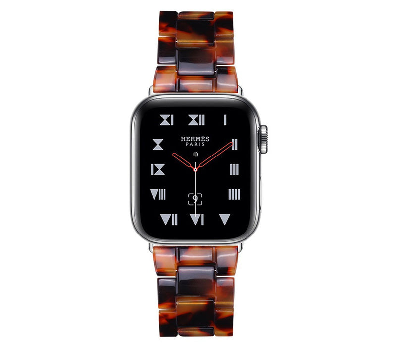 WorryFree Gadgets Apple Watch 45mm Resin Band w/ Buckle — View 6