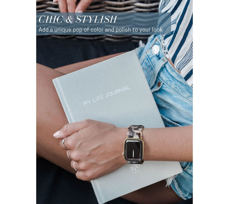 WorryFree Gadgets Apple Watch 45mm Resin Band — View 12