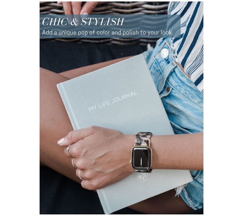 WorryFree Gadgets Apple Watch 41mm Resin Band — View 11
