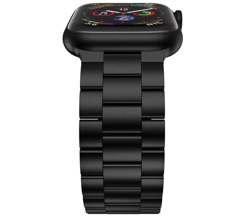 WorryFree Gadgets Apple Watch 45mm Stainless Steel Metal Band — View 11