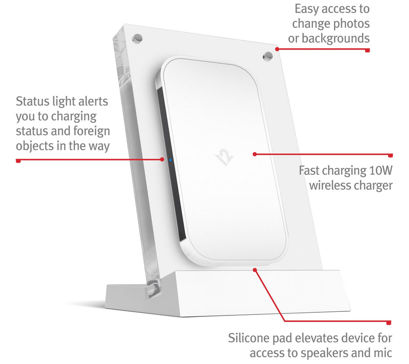 Twelve South PowerPic Mod Wireless Phone Charging Stand — View 6
