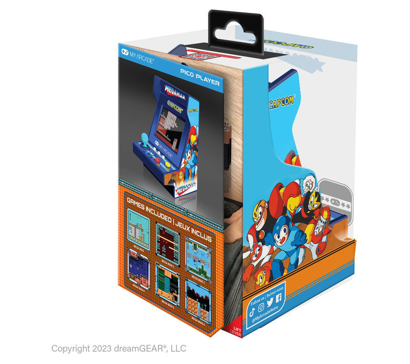 My Arcade Pico Player Miniature Retro Arcade -Mega Man — View 7