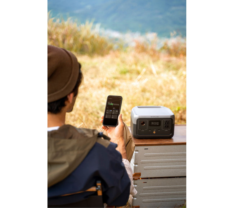 EcoFlow RIVER 2 265Wh Portable Power Station with 6 Outlets — View 6