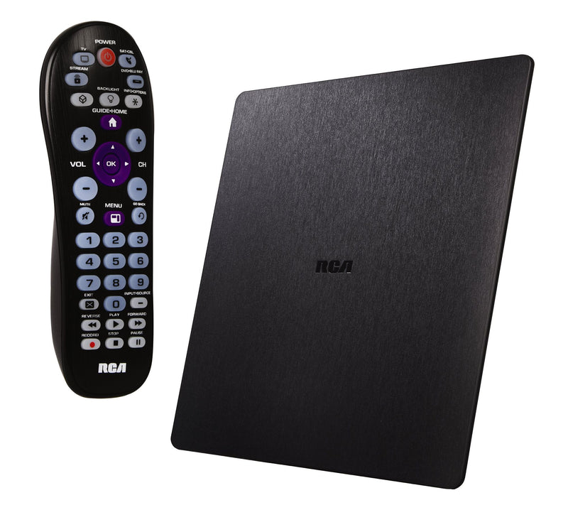 RCA Amplified HDTV Multi-Direction Antenna and Remote Bundle — Main view