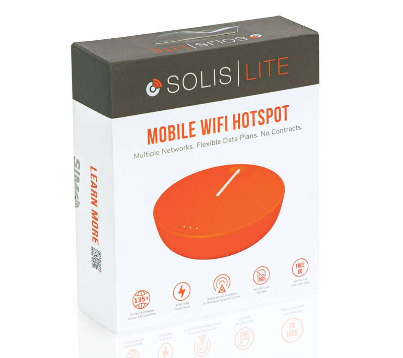 SIMO Solis Lite 4G LTE WiFi Mobile Hotspot with 10 Day Data Pass — View 3