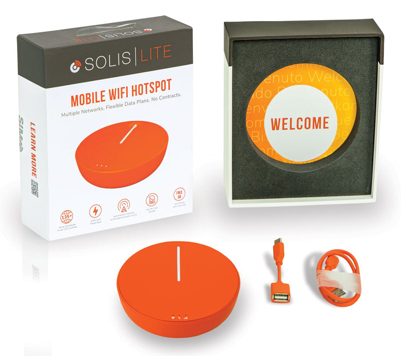 SIMO Solis Lite 4G LTE WiFi Mobile Hotspot with 10 Day Data Pass — View 4