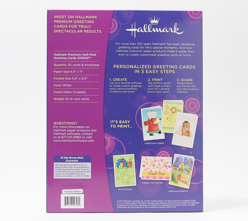 Hallmark 20 Greeting Cards/ Envelopes with Card Studio Software Bundle — View 2