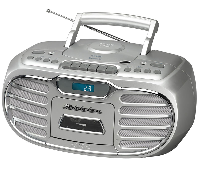 Studebaker Retro Bluetooth Radio with Cassette, CD and AM/FM Radio — View 11