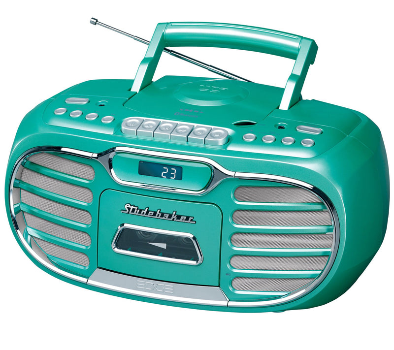 Studebaker Retro Bluetooth Radio with Cassette, CD and AM/FM Radio — View 13