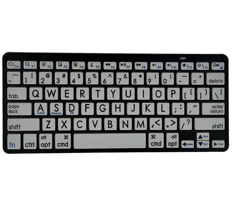 Digital Basics Bluetooth Keyboard with Large Pr int Keys — Main view