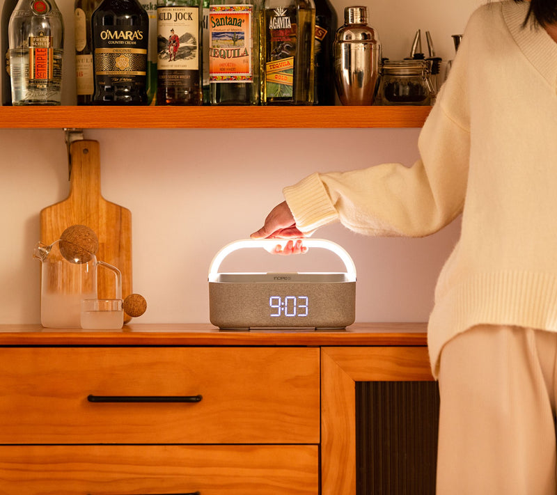 Incipio Wireless Charging Alarm Clock and Speaker — View 7