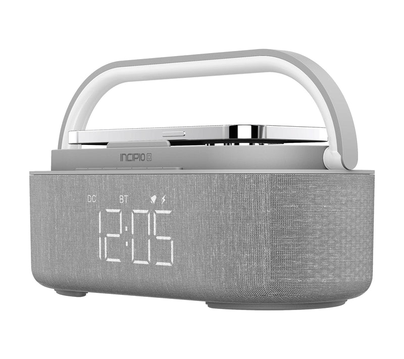 Incipio Wireless Charging Alarm Clock and Speaker — Main view