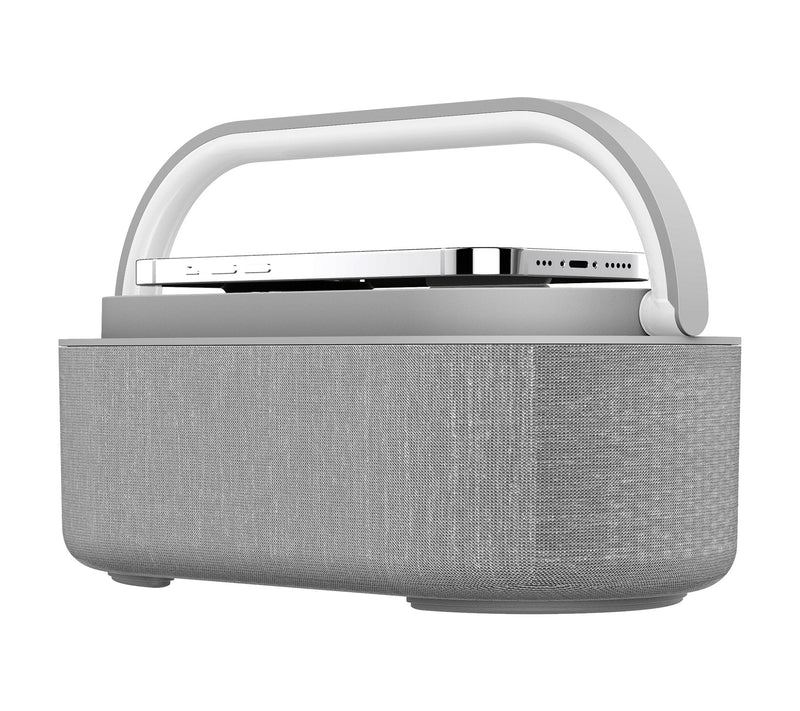 Incipio Wireless Charging Alarm Clock and Speaker — View 3