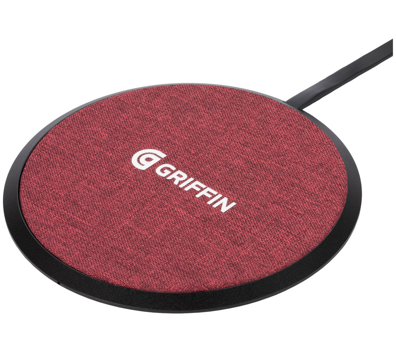 Griffin Wireless Fabric Charging Pad w/ Fast Charging Capability — View 3