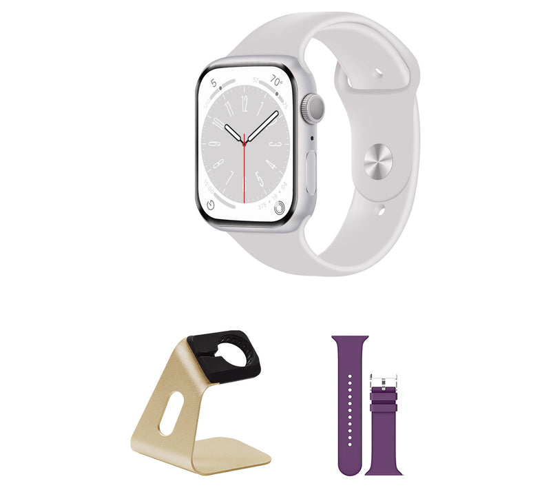Refurbished Apple Watch Series 8 GPS 41mm M/L Bundle — View 23