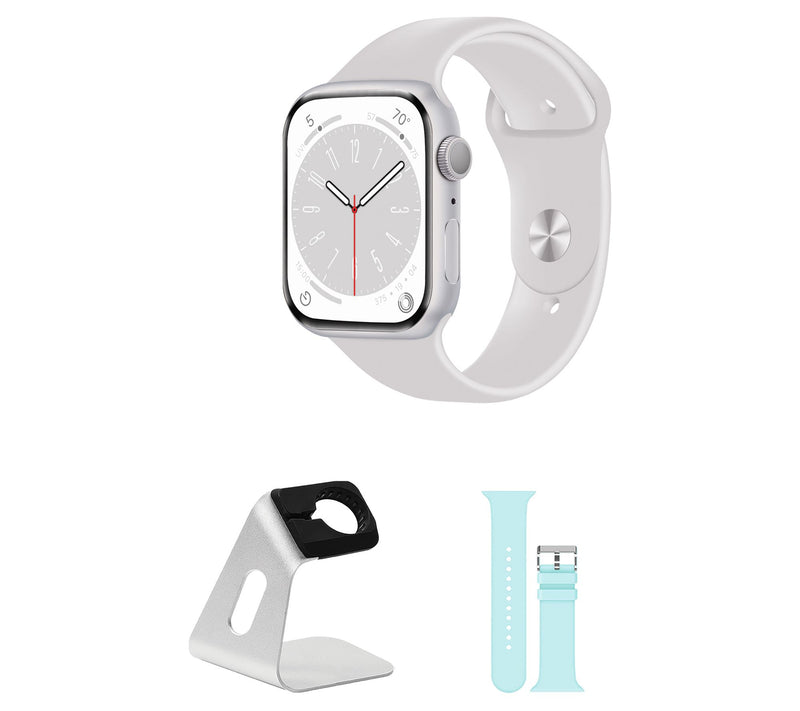 Refurbished Apple Watch Series 8 GPS 41mm M/L Bundle — View 21