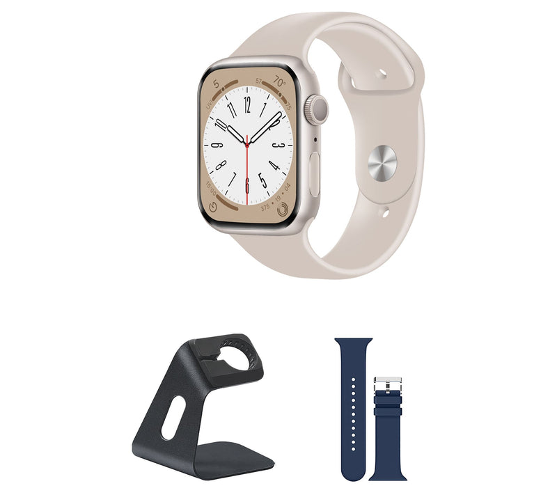 Refurbished Apple Watch Series 8 GPS 41mm M/L Bundle — View 27