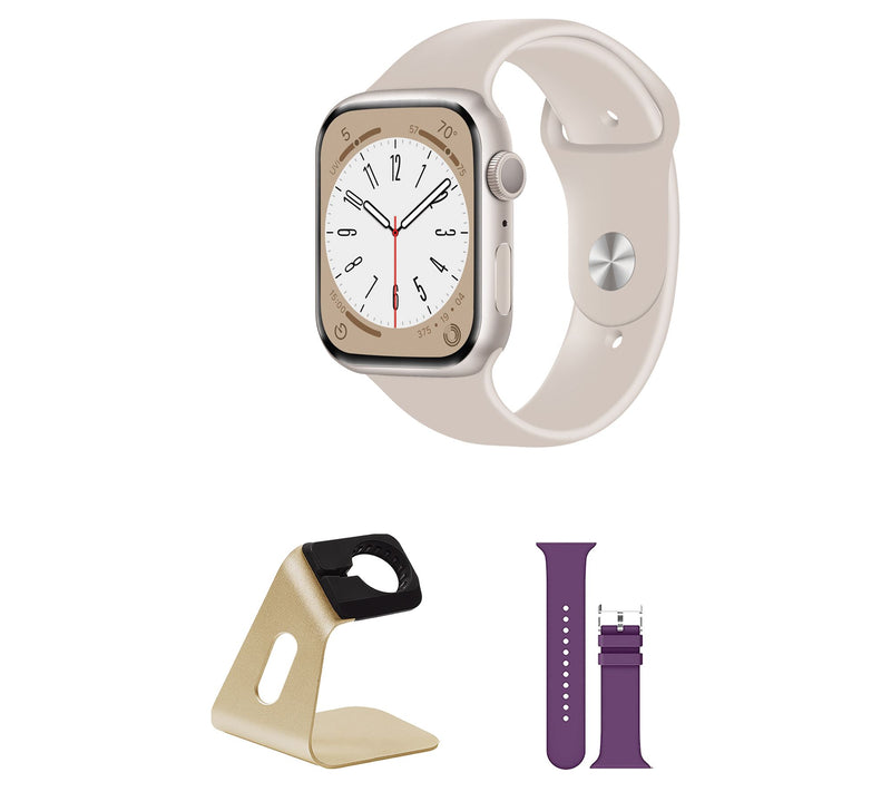 Refurbished Apple Watch Series 8 GPS 41mm M/L Bundle — View 33