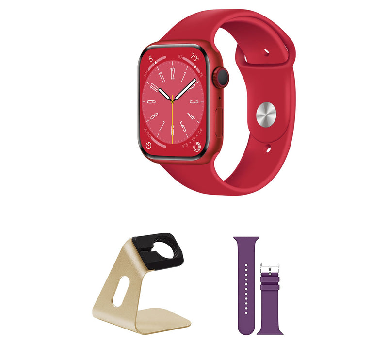 Refurbished Apple Watch Series 8 GPS 41mm M/L Bundle — View 15
