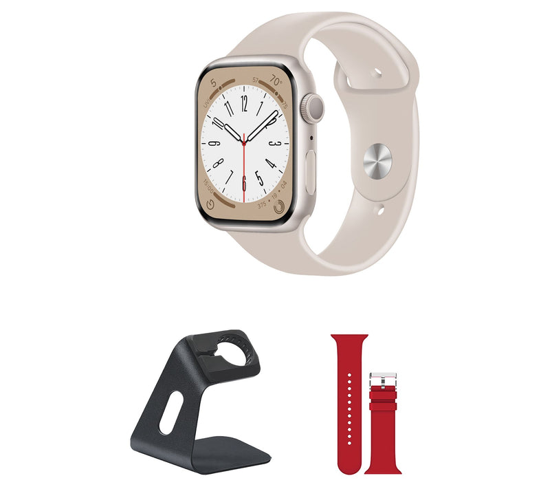 Apple Refurbished Watch Series 8 GPS 45mm M/L Bundle — View 31