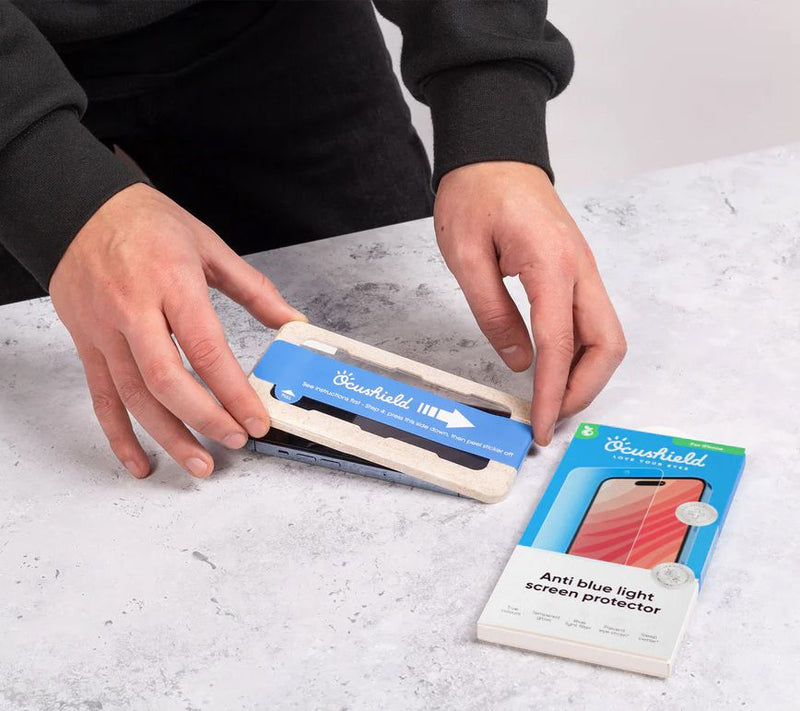 Ocushield iPhone Blue Light Blocking Screen Protector — View 13