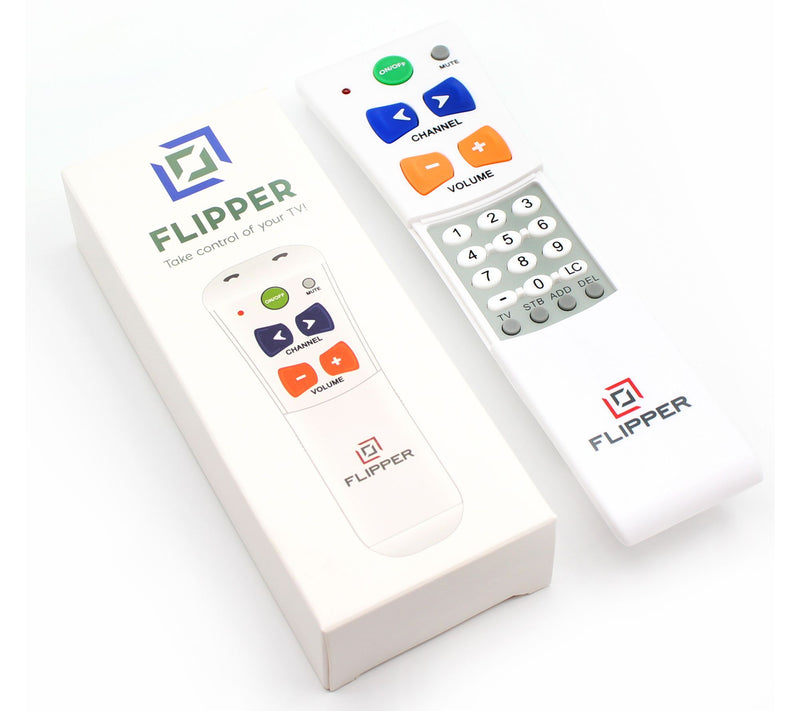 Flipper Big Button Universal TV Remote — View 2