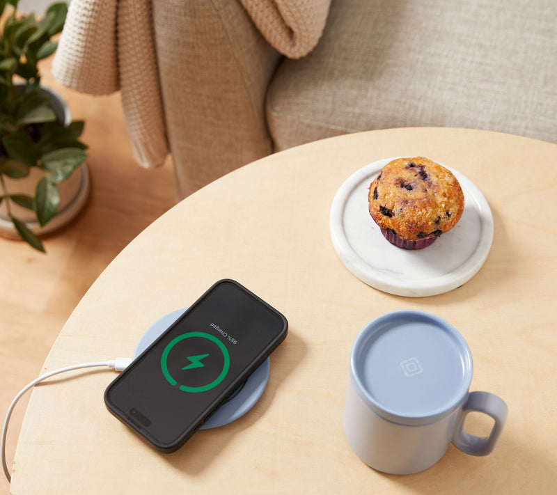 Incipio 15oz Mug Warmer Set with Lid & 15W Wireless Charging Pad — View 9