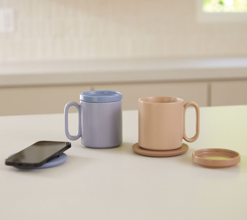 Incipio 15oz Mug Warmer Set with Lid & 15W Wireless Charging Pad — View 11