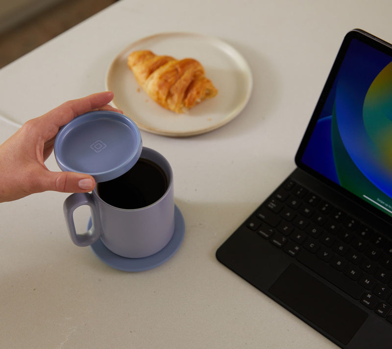 Incipio 15oz Mug Warmer Set with Lid & 15W Wireless Charging Pad — View 10