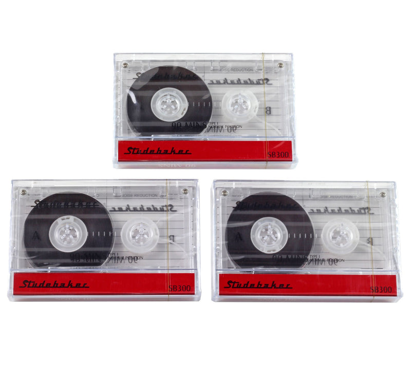 Studebaker Set of 3 Blank Cassettes — Main view