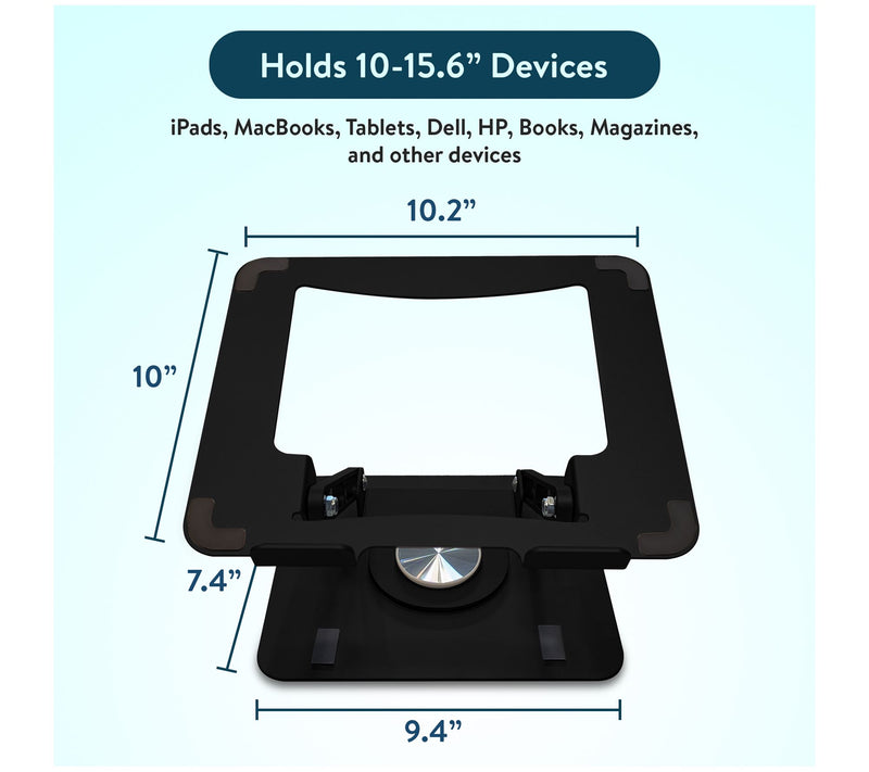 Uncaged Ergonomics Swivel Stand for Laptops & Tablets — View 10