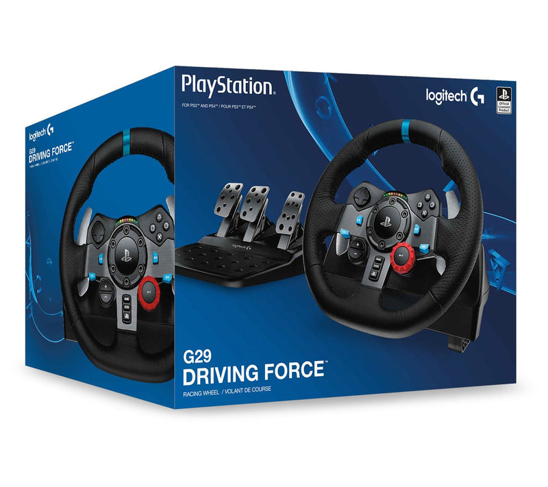 Logitech G29 Driving Force Racing Wheel &PedalsPlayStation/PC — View 9