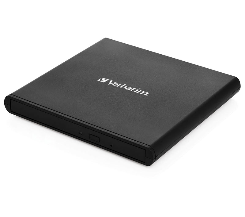 Verbatim External CD/DVD Writer USB-A/USB-C — View 3